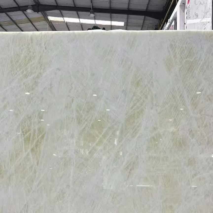 Da Vinci white onyx — أونيكس وبلور